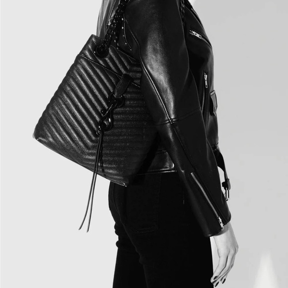 LOWEST PRICE!!!!! Like new Rebecca Minkoff Bucket EDDIE LARGE BAG - Picture 8 of 11